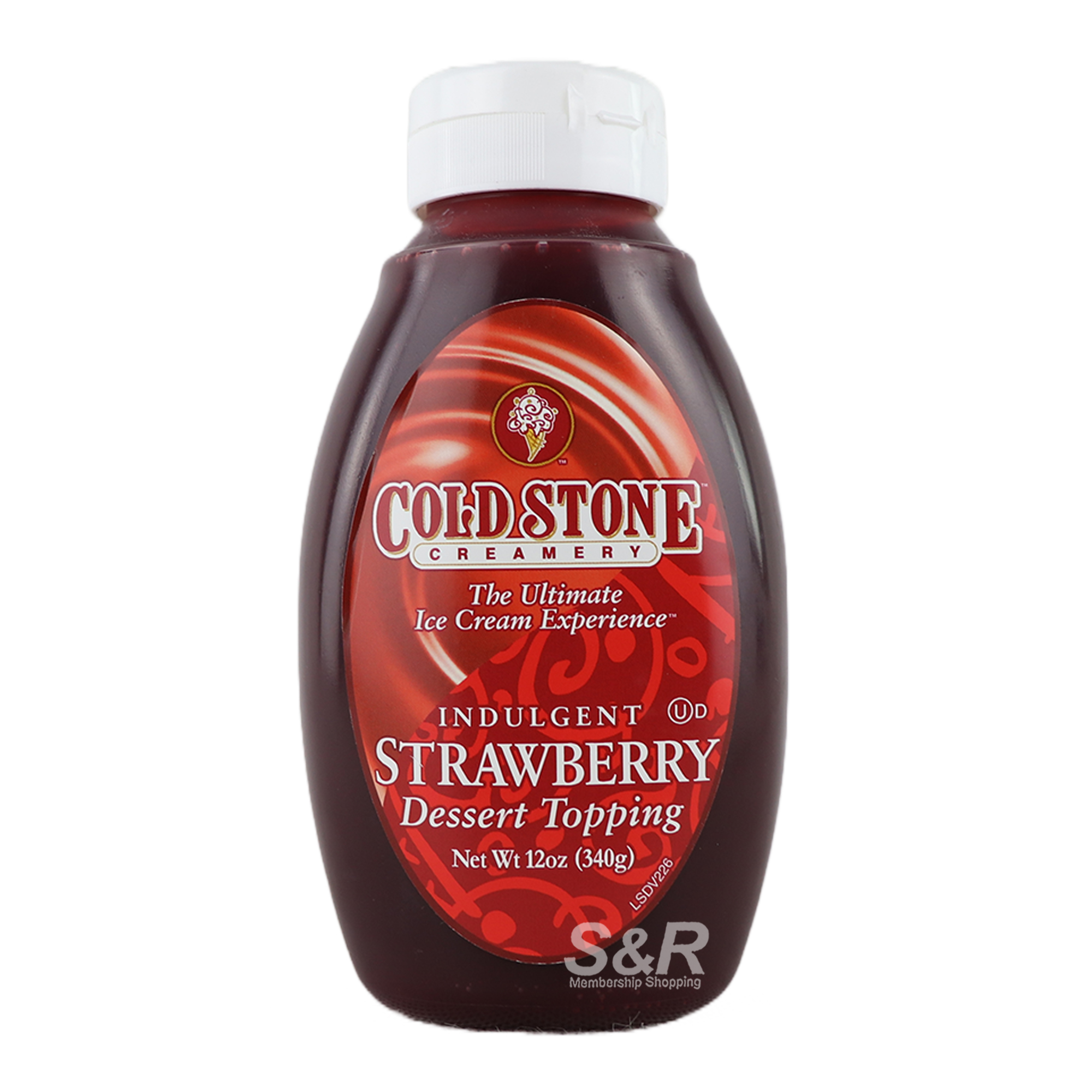 Coldstone Indulgent Strawberry Dessert Topping 340g